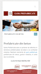 Mobile Screenshot of gama-prefabricate.ro